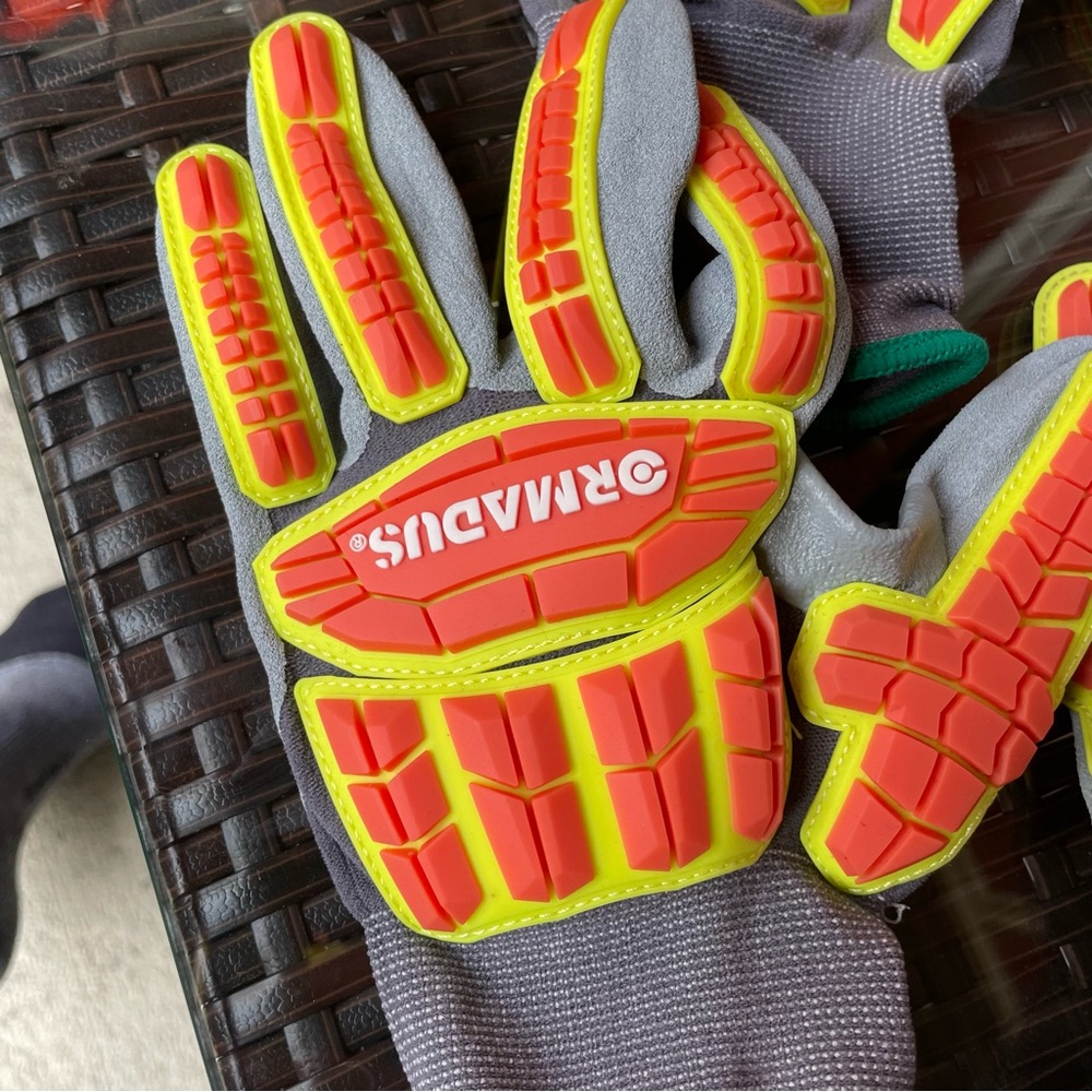 Ormadus Impact Protection work gloves XL - 2 pair New - Picture 2 of 16